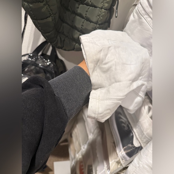 Free People Movement  White Wide Leg Sweatpants - Picture 5 of 6